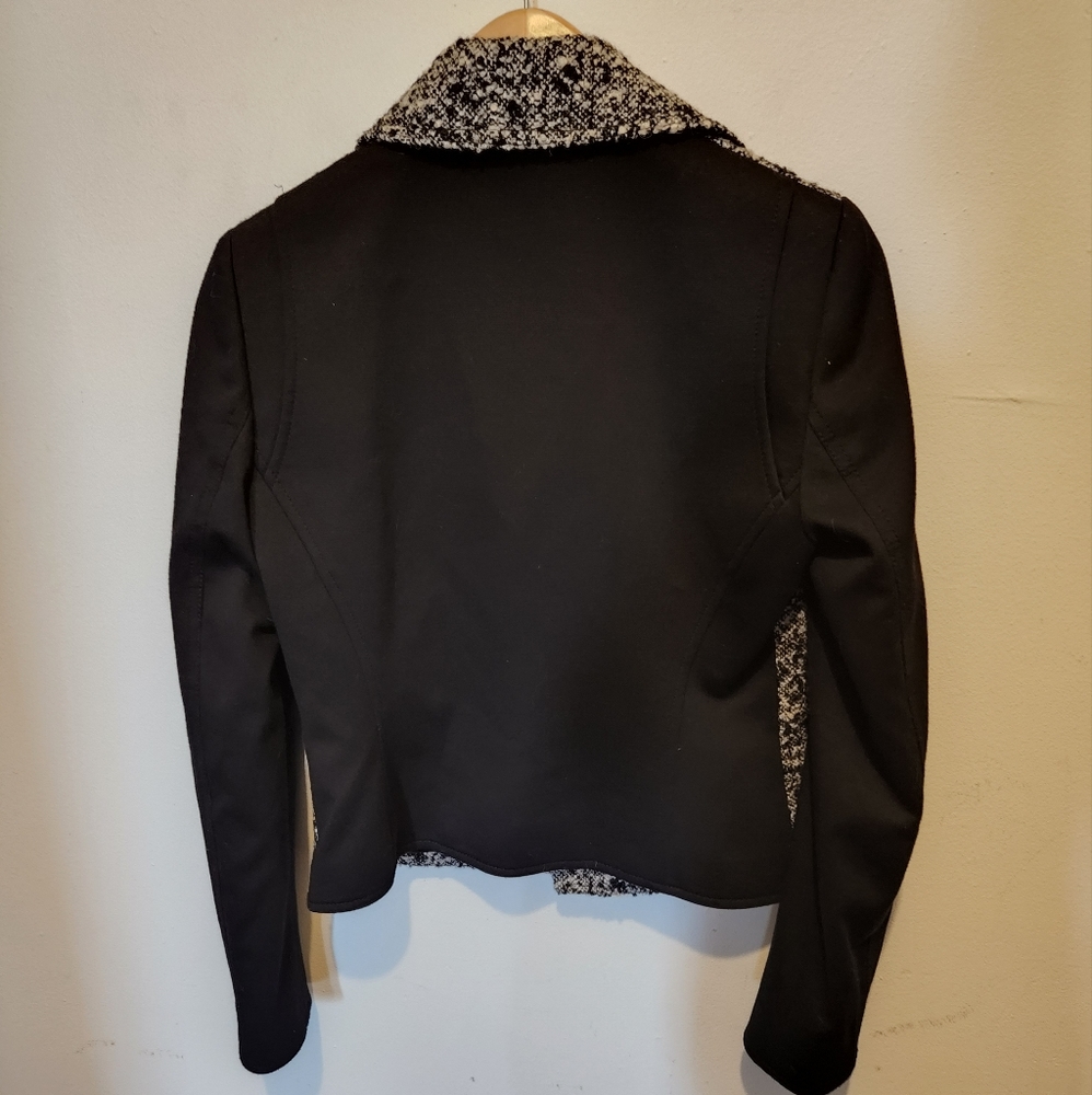 Tahari Boucle Moto Jacket 4 - Picture 3 of 4